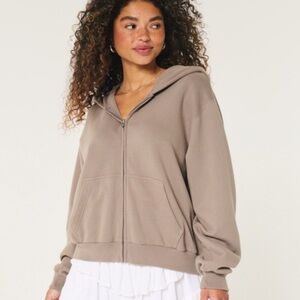 Hollister Zip Up Hoodie Women’s